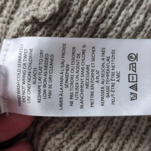 Free People Beach Cozy Knit Long Sweater Size L - Picture 9 of 10